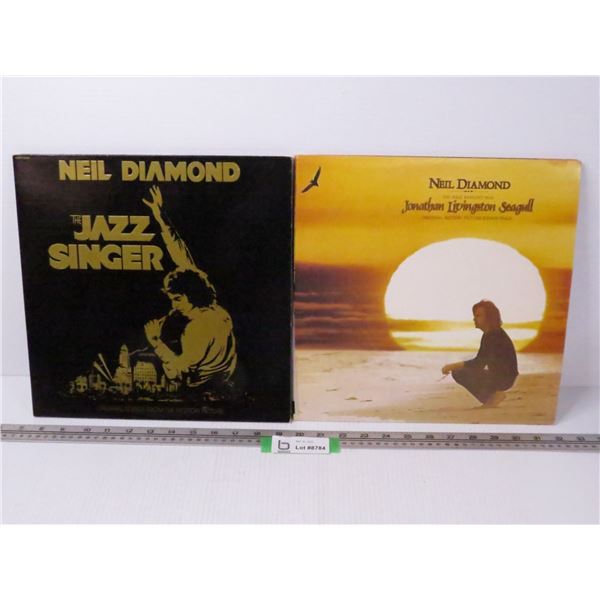 (2) Records - Neil Diamond ( Picture Sound Track - Jazz Singer)