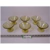 Image 1 : (6) Depression Glass (Sorbet Dishes)