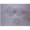 Image 2 : (2) Crystal Sugar Bowls - Glass Dish w/Lid - Crystal Dish