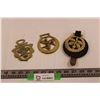 Image 1 : (3) Horse Brass'
