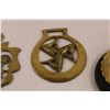 Image 3 : (3) Horse Brass'