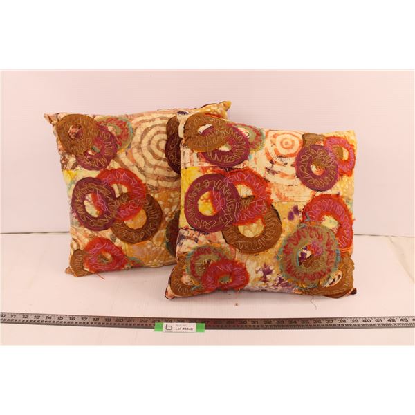 (2) Decorative Pillows