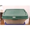 Image 2 : *(2) Large Storage Tubs with Lids