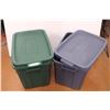 Image 1 : *(2) Medium Storage Tubs with Lids