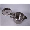 Image 2 : (9) Stainless Steel Tea Pots