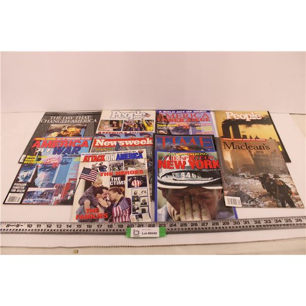 (10) 9/11 Magazines