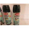 Image 2 : (4) Cans of Krylon Dark Green Spray Paint - Tremclad Flat White Paint (Cannot Ship)