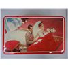 Image 2 : Vintage Wedding Tin- King Baudin&Queen Fabiola of Belgium-Exc. Condition with Key