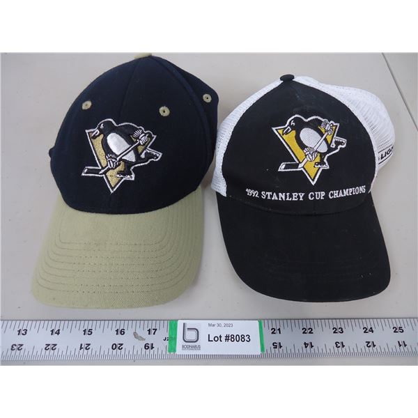 (2) Pittsburgh Penguins Hats