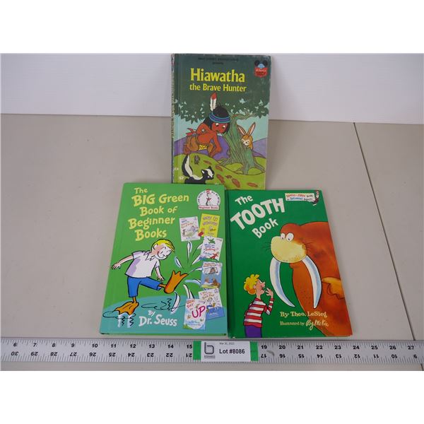 (3) Kids Books- Dr.Seuss and Walt Disney