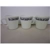Image 3 : (7) 1970's Pyrex Old Town Blue Onion Coffee Mugs
