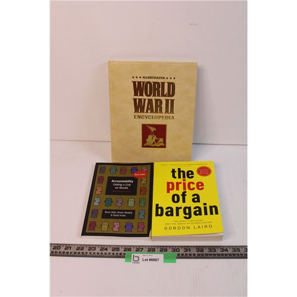 (3) Assorted Books - WWII, Self Help