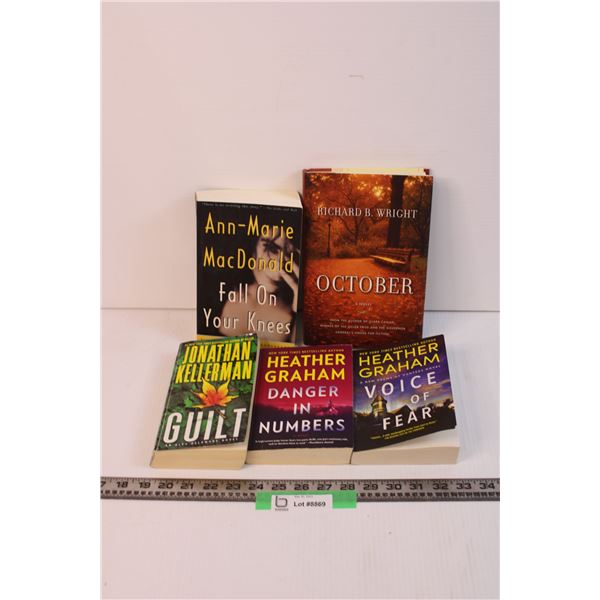 (5) Assorted Books - Fiction