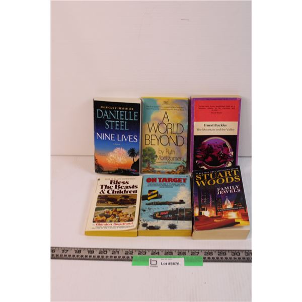 (6) Assorted Books - Fiction