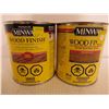 Image 4 : (1) Minwax Wood Finish (provincial 946 ml) - (1) Minwax Wood Finish (walnut 946ml)