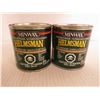 Image 2 : (2) Minwax Wood Finish (ebony 236ml) - (2) Minwax (semi gloss clear 236ml)