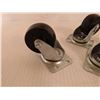 Image 3 : (3) 2" Swivel Wheels - (3) 2" Solid Wheels