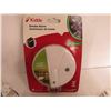 Image 2 : Kiddie Smoke Alarm (NEW) - (4) Blk Flush Mount Plug Receptacles - (1) universal Angle Plug)