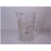 Image 7 : Vase (chipped) - Creamers & Sugar Bowl - Glass Pitcher