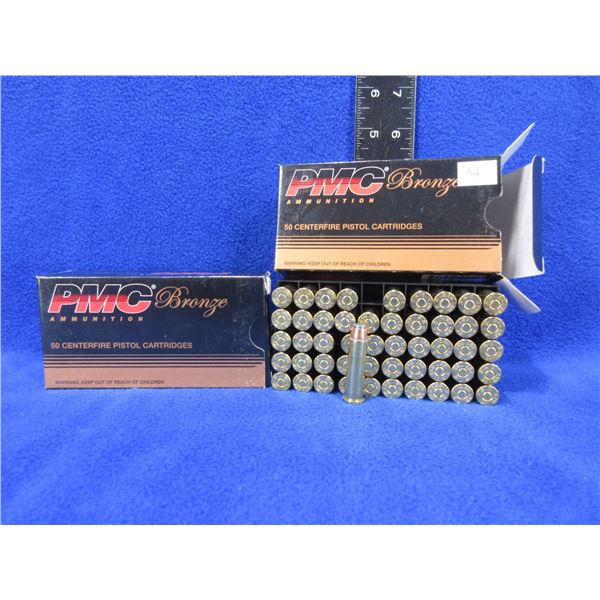 357 Magnum 158gr JSP PMC Bronze Pistol Cartridges