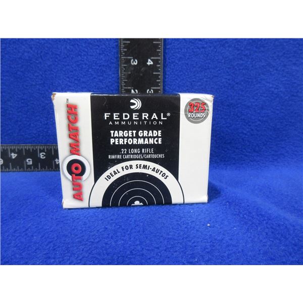 22 LR 40gr Federal AutoMatch Target Grade Cartridges
