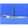 Image 1 : Unknown Sword with Leather Scabbord - 27" Blade