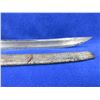 Image 2 : Unknown Sword with Leather Scabbord - 27" Blade