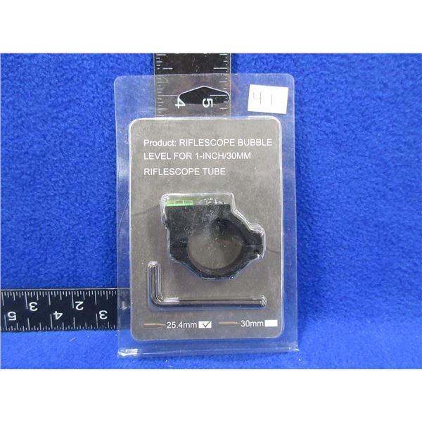 25.4MM Riflescope Bubble Level with Compass - Model 5025