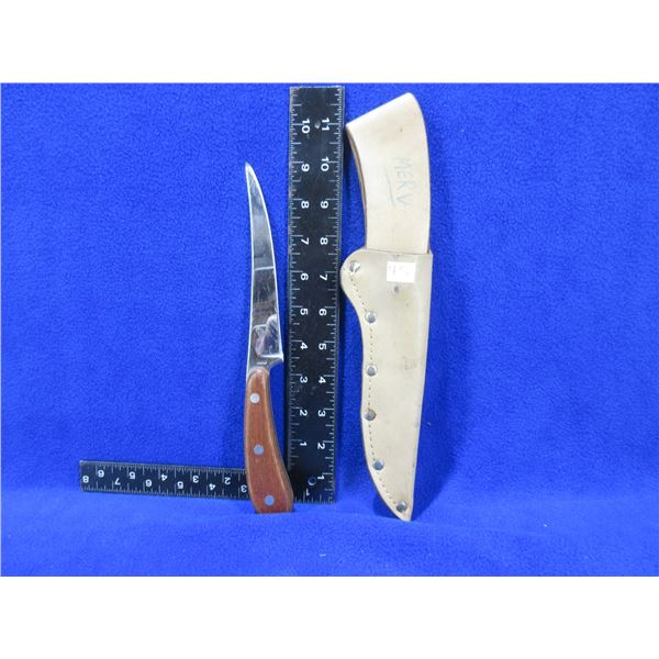 Maxam Steel Special 420 Stainless Fillet Knife with Sheath