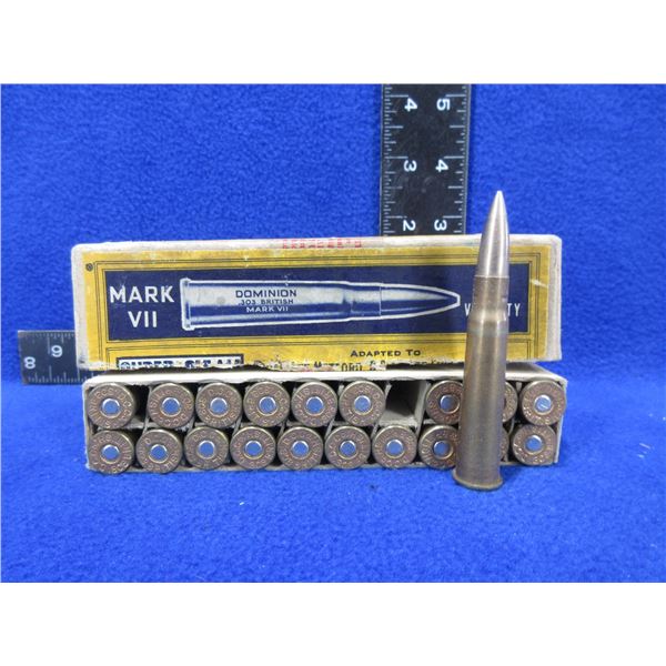 Collector Ammo - 303 British Dominion Mark VII Cartridges