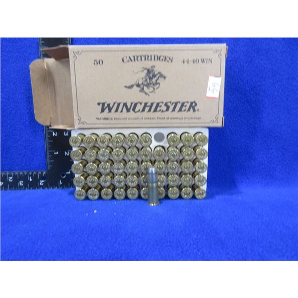 44-40 Win. 225gr Lead FN Winchester Cartridges - Box of 50