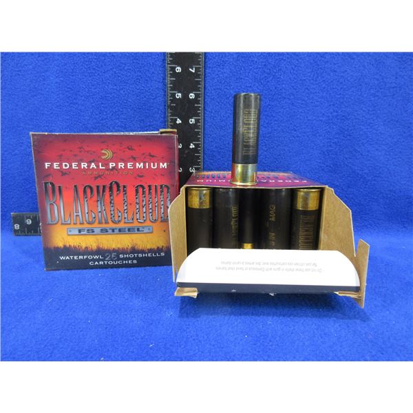 12 Ga 3" 2 Shot Federal Premium BlackCloud Shotshells