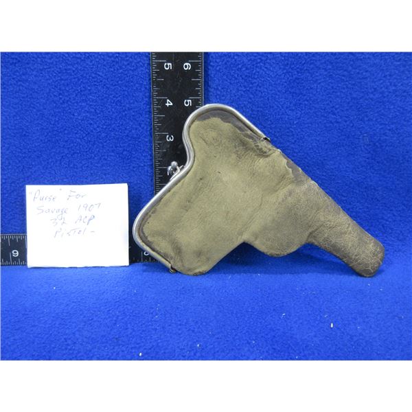 Rare Original Purse for Savage 1907 32 ACP Pistol