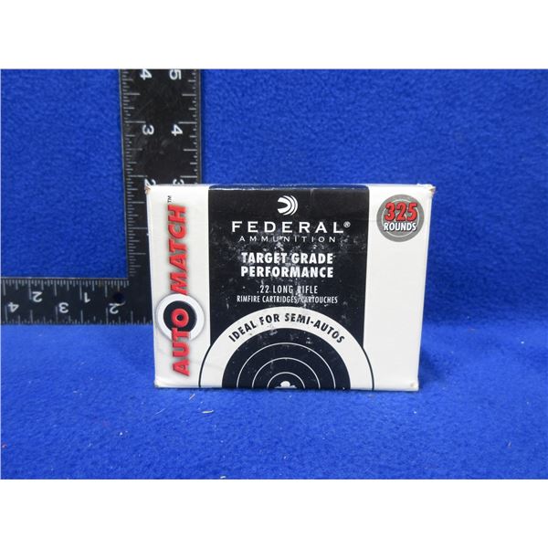 22 LR 40gr Federal AutoMatch Target Grade Cartridges