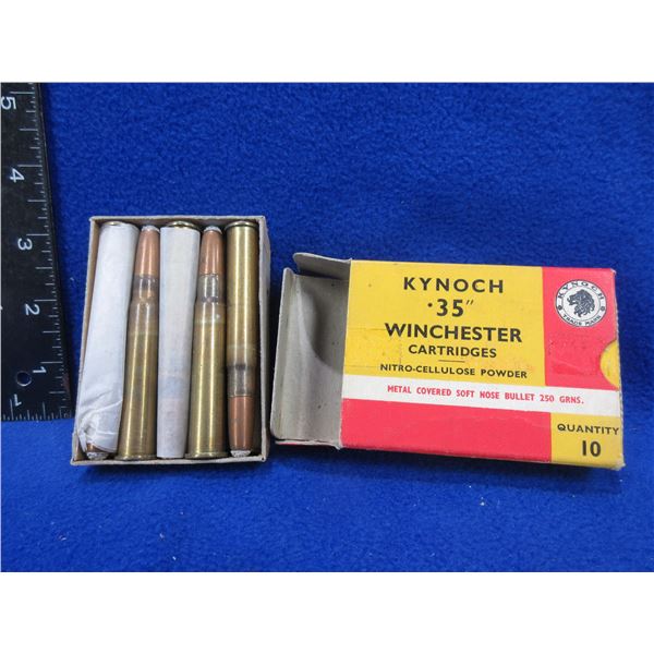 Collector Ammo - 35 Winchester Kynoch Cartridges