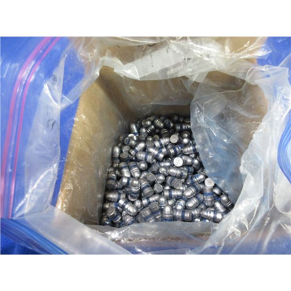 38 Cal. .358" 158gr RNFB Bullets - Box of Approx 350-400