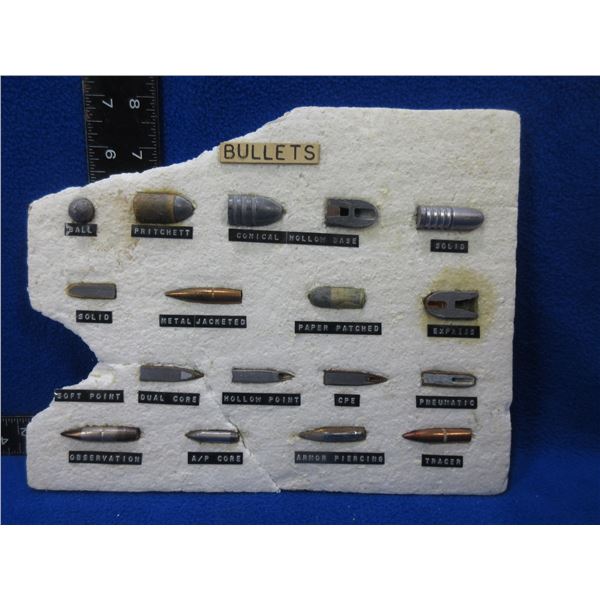 Homemade Bullet Board