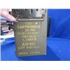 Image 3 : Metal Ammo Can - 20MM M3 Gun - 17 1/2" x 7 1/2" x 14"