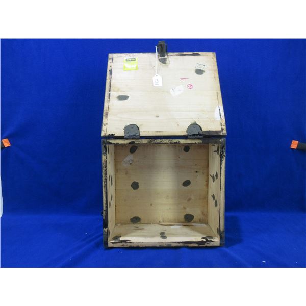 Wood Ammo Box - 13 1/2" x 12" x 6" High