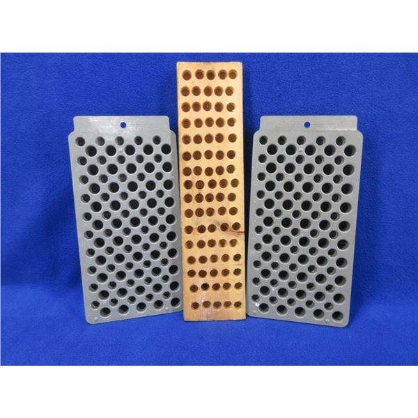 2 Case-Gard 150 Loading Trays & 1 Wood Loading Tray