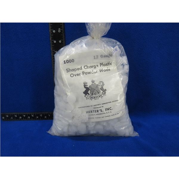 Herter's 12 Ga Shaped Charge Plastic Over Powder Wads