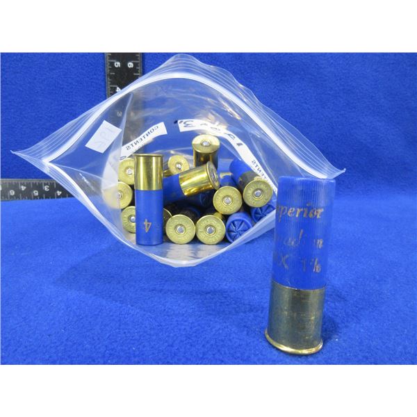12 Ga 3" 4 Shot Challenger Shotshells - Bag of 23