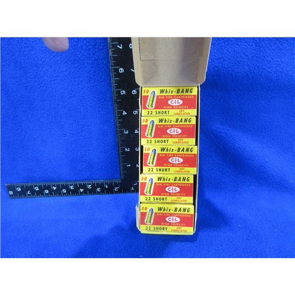 Collector Ammo - 22 Short HV CIL Whiz-Bang Cartridges