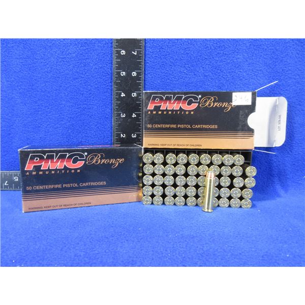 357 Magnum 158gr JSP PMC Bronze Pistol Cartridges