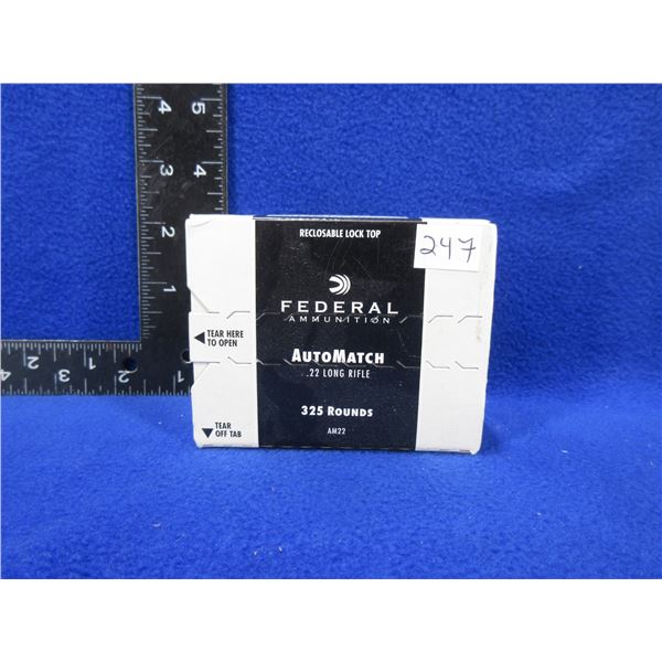 22 LR 40gr Federal AutoMatch Target Grade Cartridges