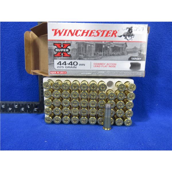 44-40 Win. 225gr Lead FN Winchester Cartridges - Box of 50