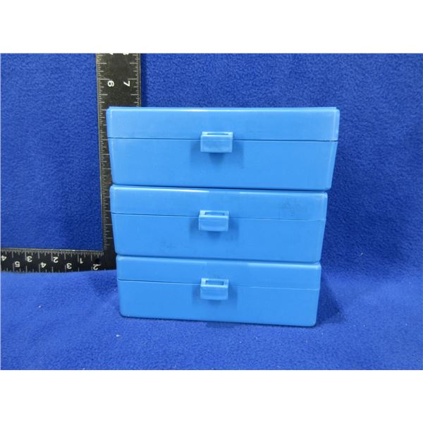 3 Dillon Precision 45 - 41 & 44 Mag 50 Count Ammo Boxes