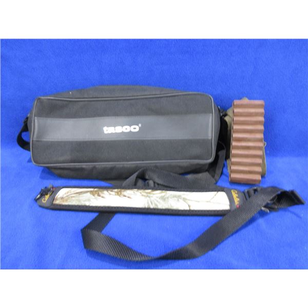 Lot of Misc. - Ammo Belt 37", Cabela's Sling , Tasco Pouch