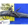 Image 3 : No PAL Required - Indo-Persian Style Flintlock Pistol in Approx. 60 Cal.