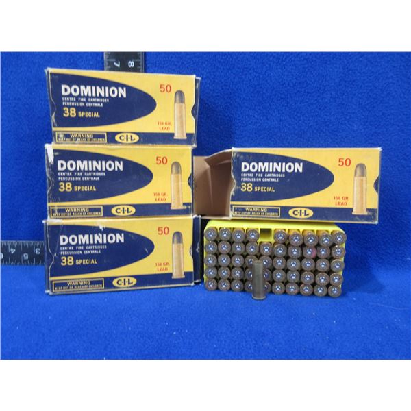 Brass Only - 38 Spl Unprimed - 4 Boxes of 50